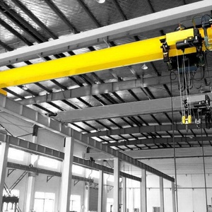 Grúa de taller de 5 toneladas de alta calidad, grúa puente monoviga de 20 toneladas y 12 toneladas con movimiento superior y de un solo viga. - Product Image 4