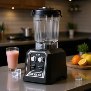 Licuadora comercial Vevor de 68 onzas, de acero inoxidable, para triturar hielo, bebidas congeladas, smoothies y batidos. - Product Image 2