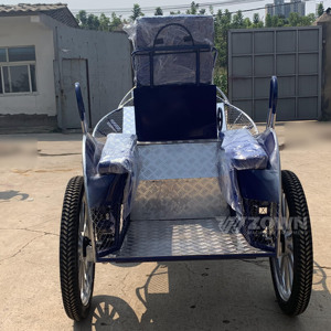 Venta Directa de Fábrica, Mini Carroza Eléctrica de Lujo Azul de 4 Ruedas, Hermosa Carruaje Eléctrico - Product Image 2