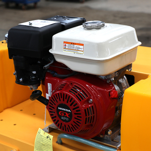 Honda Motorlu 5.5HP Asfaltlı Hidrolik Tahrikli Çift Tamburlu Yürüme Tipi Titreşimli Yol Silindiri - Product Image 6