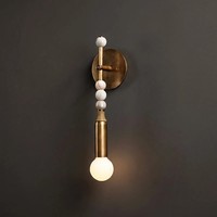 Lampe murale nuage en marbre, style nordique moderne minimaliste, pour chambre à coucher, salon, couloir - Éclairage décoratif créatif pour hôtel