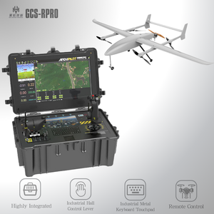 Station de contrôle au sol pour drones de type boîte en fibre de carbone pour l'extérieur avec protection IP67 et contrôle multi-drone de même fréquence - Product Image 2
