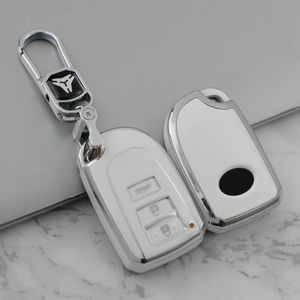 Coque de protection pour clé de voiture en TPU souple de qualité supérieure pour Toyota Vios YARIS L X Hiace SPADE porte-clés porte-clés sac usine directe - Product Image 5