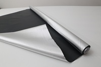 Rouleau de film en tissu rigide Mylar argenté de qualité alimentaire, anti-humidité, à diffusion de lumière pour culture hydroponique en serre de culture