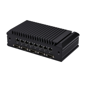 Computador Edge Intel 8ª e 10ª Geração I3 I5 I7 K30900GEX com <span class=keywords><strong>6</strong></span> RS232 e 8*2.5G LAN Mini PC Industrial Embutido Sem Ventoinha - Product Image 3