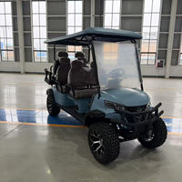 Voiturette de golf 6 places pour adultes, batterie lithium 60V, tout-terrain, électrique, contrôleur Curtis, quatre freins à disque