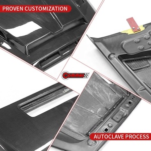 ฝากระโปรงหน้าคาร์บอนไฟเบอร์สำหรับ Mercedes G Class W463a MSY P920 Performance ผลิตด้วยวิธี Autoclave Pre Preg พร้อมช่องระบายความร้อน - Product Image 2