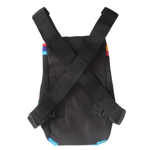 Resistente poliestere tela arcobaleno zaino per cani e gatti <span class=keywords><strong>cintura</strong></span> chiusura <span class=keywords><strong>borsa</strong></span>/gabbia - Product Image 2