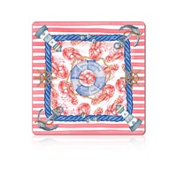 Tapis de Mahjong Anti-Choc Direct Usine, Antidérapant, Motif Drapeau Américain & Porcelaine Bleue, Coussin de Table Silencieux pour Tuiles, En Stock