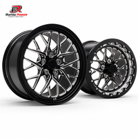 Jantes forgées Beadlock personnalisées pour course Muscle Drag, 15x10 17x10 18x11 18x10.5 5x115 5x114.3 5x120, pour Dodge Hellcat Ford Mustang GT
