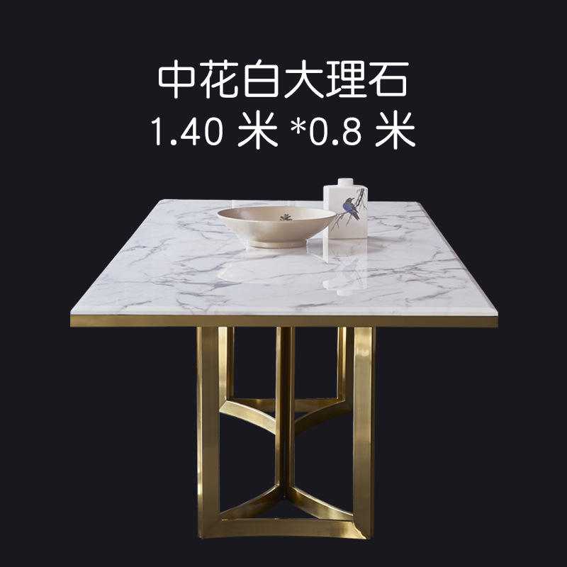 1400*800 Bianco Carrara venato ตารางที่มีหก CH