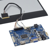 Écran LCD TFT IPS industriel de 10,1 pouces, luminosité de 280 nit, résolution 1920x1080, écran tactile capacitif en option, carte de commande