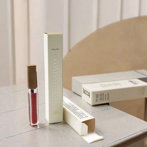 Eco Friendly Custom Logo Printed Rigid Cardboard Kraft Box Card <b>Small</b> Box Carton Perfume Lipstick Packaging <b>Boxes</b> Cosmetic Paper - Product Image 1