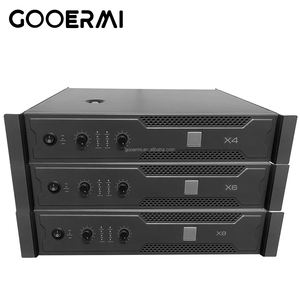 Amplificateur de puissance X4/X6/X8 2 canaux 450w/650w/800w 2U AMP Système de sonorisation Amplificateur de puissance intégré pour l'école KTV Utilisation en intérieur - Product Image 1