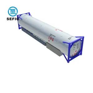 Serbatoio di metano SEFIC ISO/ASME/CE 15 M3 serbatoio di gnl serbatoio criogenico di fabbrica prezzo serbatoio di stoccaggio Lng