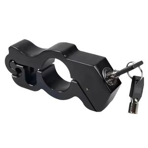 אופנוע handlebar מנעול בלם handlebar להתמודד עם מנעול מוצק בעפר אופניים אלקטרוני נגד גניבת מנעול - Product Image 3
