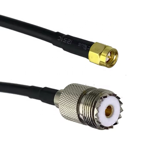 Cable de Conexión RF RG316 RG58 UHF PL259 SO239 a Conector Macho SMA y Conector Hembra Recto, de 6 Pulgadas a 20 Metros - Product Image 3