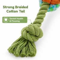Jouet interactif pour chien et chat, luxueux, écologique, durable, mignon, en peluche douce, couineur, moderne, tendance, pour nettoyer les dents