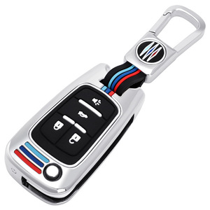 Étui pliable pour <span class=keywords><strong>clé</strong></span> de voiture en alliage de zinc résistant aux rayures, <span class=keywords><strong>porte</strong></span>-clés de voiture, compatible avec Buick <span class=keywords><strong>Opel</strong></span> Chevrolet - Product Image 5