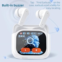 Écouteurs TWS sans fil véritable avec logo OEM Amazon, vente chaude 2025, réduction de bruit ANC, casque de jeu