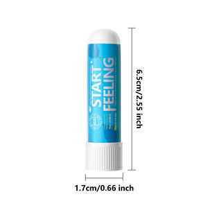 Inhalador Nasal de Aceite Esencial Herbal Premium 2025, con Ingredientes de Menta, Alivia la Congestión Nasal, Seguro y Saludable - Product Image 1