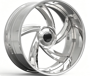 Nouvelles jantes en alliage forgé concaves chromées en trois parties de 25 mm, 21, 22, 24, 26, 28 pouces, personnalisation du <span class=keywords><strong>LOGO</strong></span> - Product Image 2