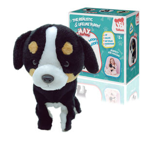 Çocuk çok fonksiyonlu elektronik konuşurken oyuncak köpek dolması hayvan oyuncak yavru köpek ses kontrolü ile - Product Image 6