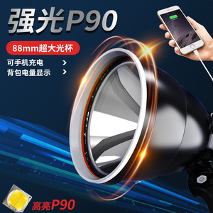 Linterna Frontal de Aleación de Aluminio V64 18650, Luz LED Recargable para Camping al Aire Libre - Product Image 2
