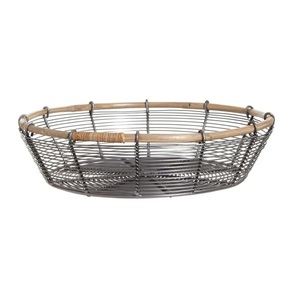 Geometry Fruit <b>Basket</b> Counter Top Iron Green Plated Vegetable Mesh Metal Bowl Kitchen <b>Storage</b> <b>Wire</b> Fruit <b>Basket</b> - Product Image 5
