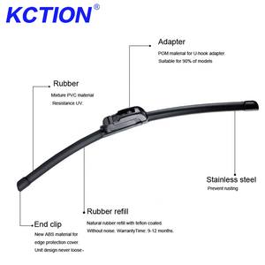 Kction - Nuevo Limpiaparabrisas de Repuesto para Camiones y Autobuses, Tipo U-HOOK, Universal, Plano - Product Image 2