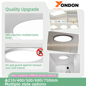 <span class=keywords><strong>Plafonnier</strong></span> intelligent Tuya à puissance réglable pour le marché US/Canada, certifié ETL, avec changement de température de couleur, compatible Alexa et Google - Product Image 6