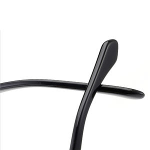 Lunettes de soleil unisexes en acétate anti-lumière bleue Lunettes de soleil noires bleu-gris Spot Wholesale TR90 Material Customization - Product Image 4