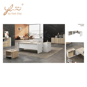 Mesa de ordenador de MDF que ahorra espacio con estantes, <span class=keywords><strong>escritorio</strong></span> de estudio multifuncional y combinación de <span class=keywords><strong>escritorio</strong></span> de Juegos de oficina - Product Image 2