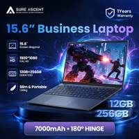 Ordinateur portable Intel Celeron J4105 15,6 pouces 6 Go 12 Go de RAM 128 Go 256 Go SSD OEM en stock Fournisseur en gros