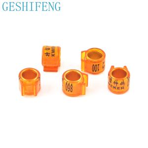 Fabriek Groothandel Plastic Aluminium Ringen 8Mm Postduif <span class=keywords><strong>Ring</strong></span> Vogels Hebben Ringen Op Hun Benen - Product Image 2