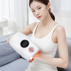 Massaggiatore per Mani Intelligente con Telecomando Wireless, Pressione dell'Aria <span class=keywords><strong>e</strong></span> Calore per Alleviare il <span class=keywords><strong>Dolore</strong></span> di <span class=keywords><strong>Dita</strong></span> <span class=keywords><strong>e</strong></span> <span class=keywords><strong>Palmo</strong></span> <span class=keywords><strong>e</strong></span> Comfort del Tunnel Carpale - Product Image 1