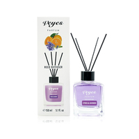 Énorme Rabais : Diffuseur à Bâtonnets d'Huiles Essentielles d'Aromathérapie 130ml, Rafraîchisseur d'Air pour Chambre et Maison