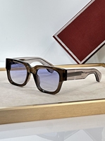 Nouvelles Lunettes de Soleil de Luxe 2025 pour Hommes, Grandes, Carrées et Rectangulaires, en Acétate, avec Verres UV400 et Monture Épaisse de Luxe