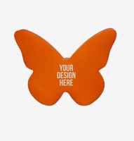 Juguete Antiestrés Personalizado con Logotipo de Mariposa, Pelota Sensorial para Apretar, para el TDAH, Ansiedad, Regalo Promocional, Venta al Por Mayor