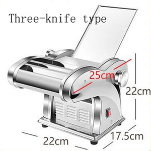 A Pasta Machine Electric Noodle Machine Stainless Steel Dumpling Skin Making Machine <strong>Mixture</strong> <strong>Grinder</strong> Convenient and Fast - Product Image 4