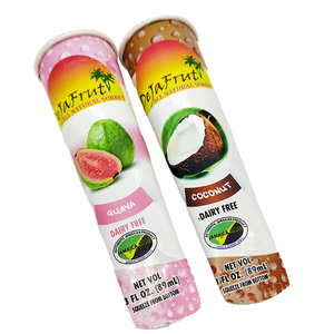 Tubes de crème glacée <span class=keywords><strong>Calippo</strong></span> en papier-Emballage personnalisé jetable avec couvercles Tube de Popsicle pour le stockage des aliments froids - Product Image 6
