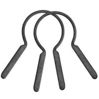 Clé de démontage de filtre d'objectif en métal recouvert de caoutchouc, lot de 2, pour filetage d'objectif d'appareil photo 67 mm 72 mm