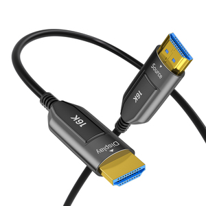 <span class=keywords><strong>Cable</strong></span> de Fibra Óptica HDMI2.1 SYONG 16K, 96Gbps, 16K60Hz, HDCP 2.2 y 2.3, HDR Dinámico, EARC, DTS, para Proyector/TV/PS5 - Product Image 1