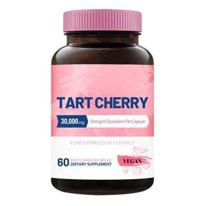كبسولات الكرز الحامض والكرز العادي المضادة للأكسدة 60 حبة للبالغين - تصدير عبر الحدود تصنيع حسب الطلب - Product Image 1