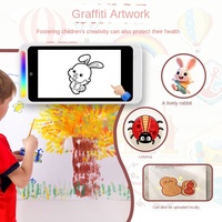 Jouet éducatif innovant pour enfants avec double caméra 8MP, reconnaissance d'objets par IA, génération d'histoires, filtre plastique, fonctions MP3