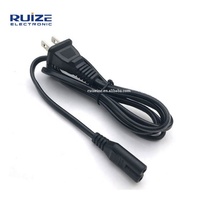Cordon de connecteur d'adaptateur d'alimentation femelle IEC C14 verrouillable à Nema 5-15R US 3 broches