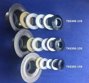Stamping Bearing Cap For Shaft End And Steel Pipe Conveyor Roller Components
