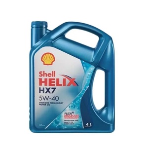 Huile moteur synthétique Shell HELIX HX7 5W-40 4L pour voitures essence et diesel - Product Image 1