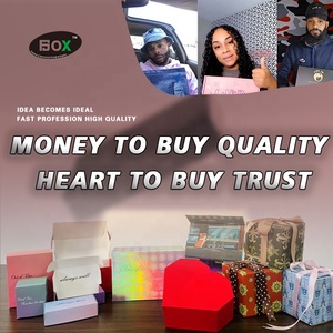 Bao Bì Giấy Gợn Sóng Logo Tùy Chỉnh Bán Sỉ Hộp Bưu Phẩm Nhãn Hiệu Riêng Gập Được Hộp Đóng Gói Trang Sức Có Thể Tái Chế - Product Image 3