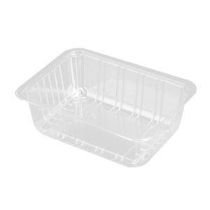Transparent lidless fruit fresh-keeping box transparent plastic packaging box customized food blister box